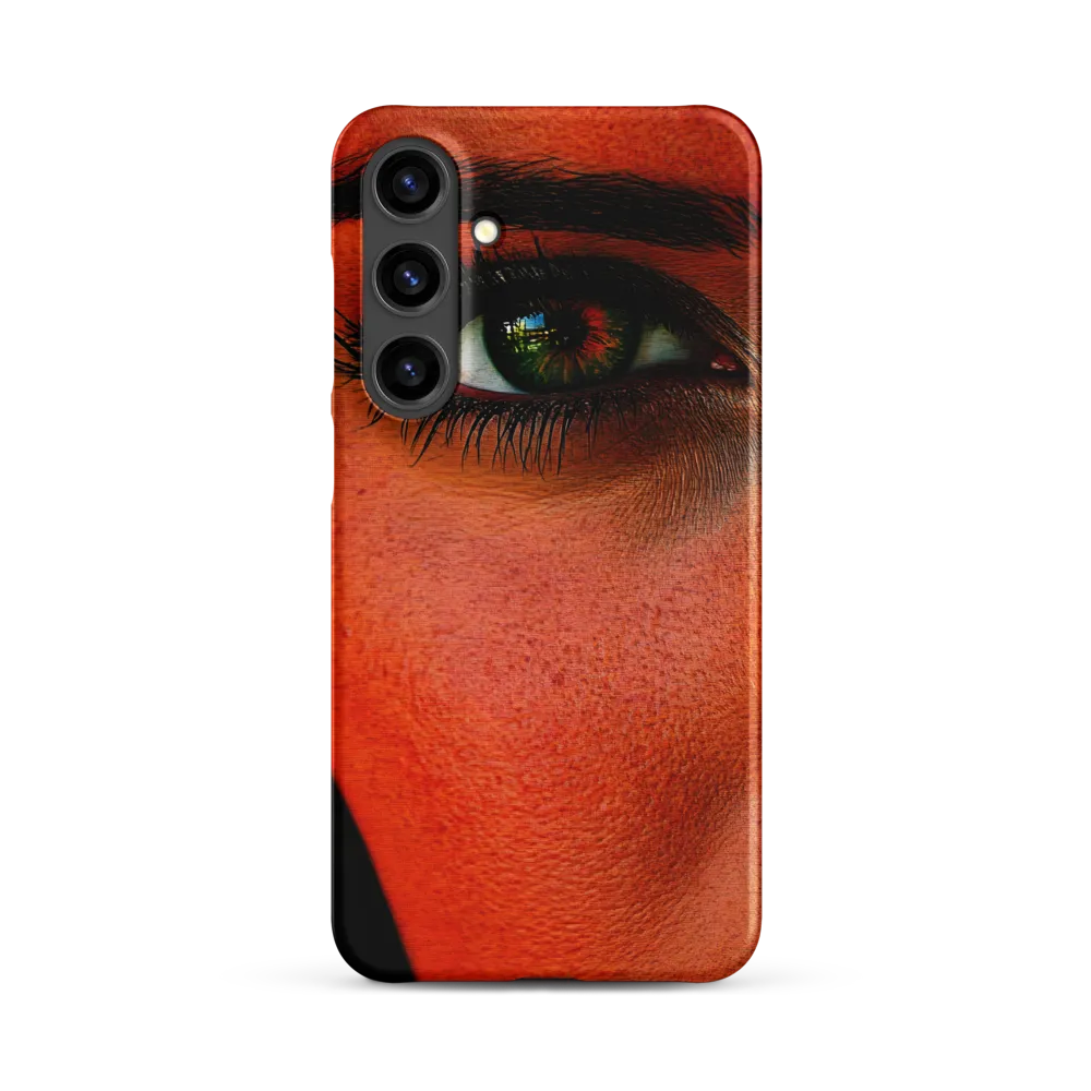 Gaze of Intensity | Phone Case |  S24 Plus | Snap Case | Matte