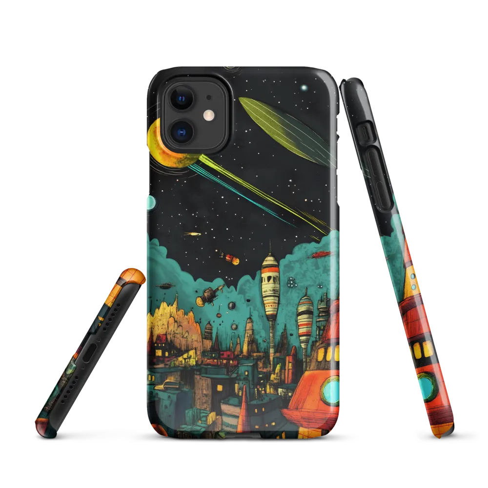 Galactic Cityscape: A Journey Through Imagination