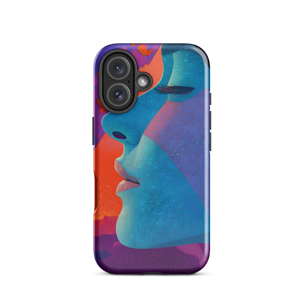 Cyan Profile with Magenta Mosaic