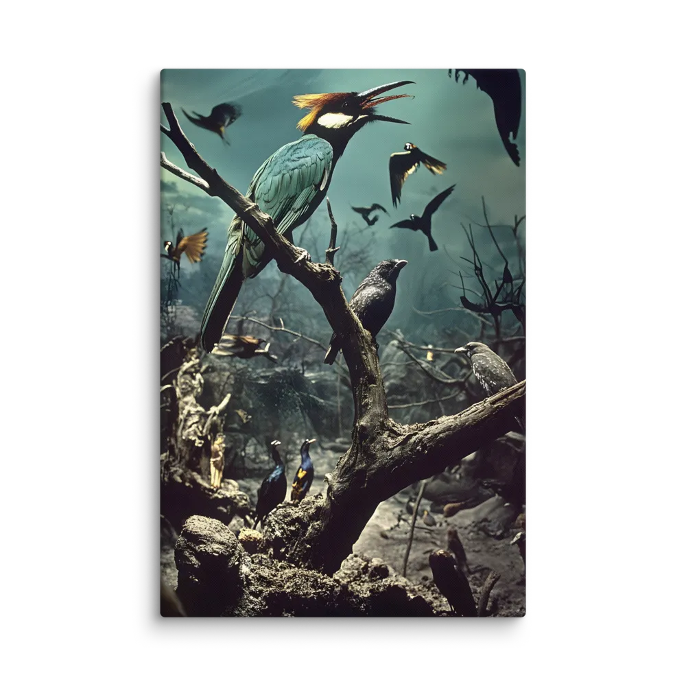 Whispers of the Avian Realm | Canvas | 32″×48″