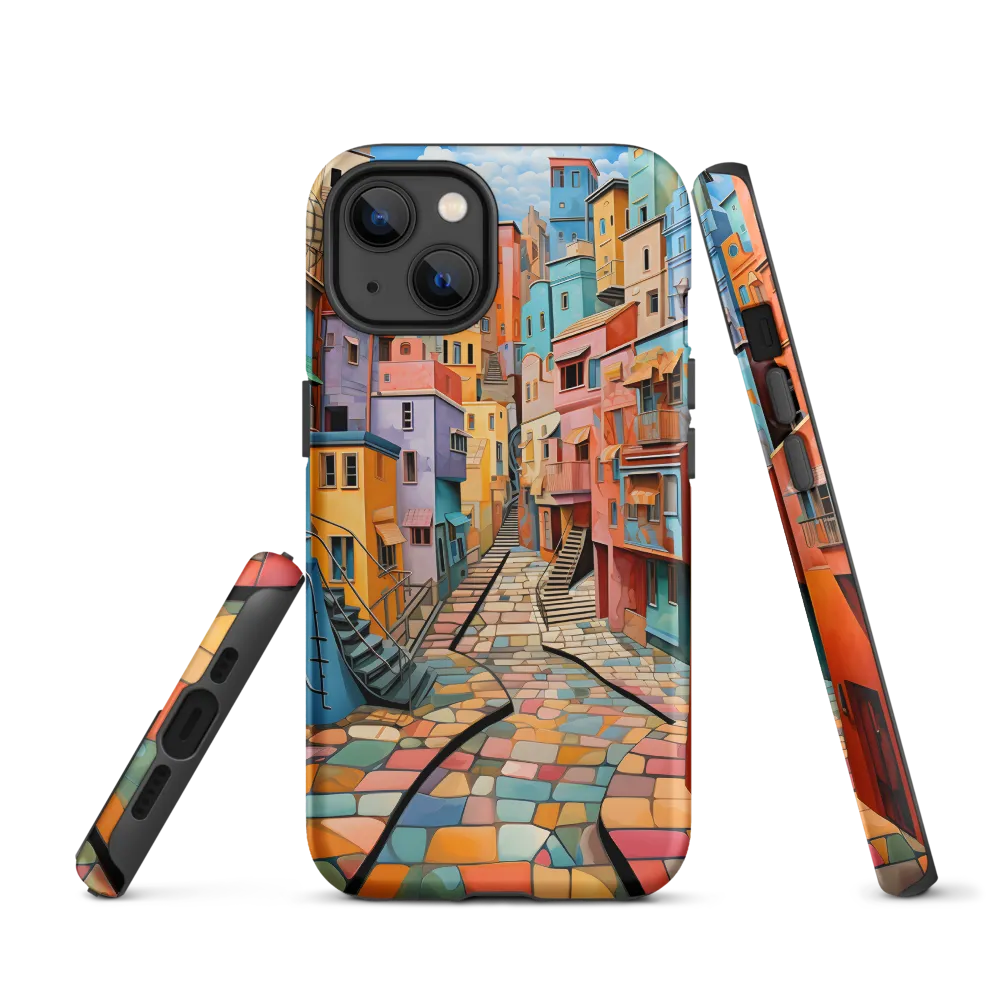 Vibrant Cityscape: A Kaleidoscope of Colors