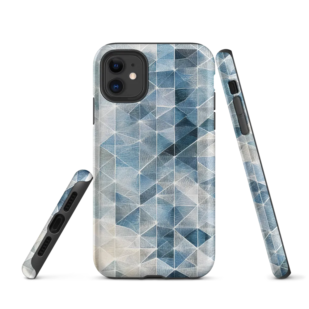 Geometric Harmony in Blue