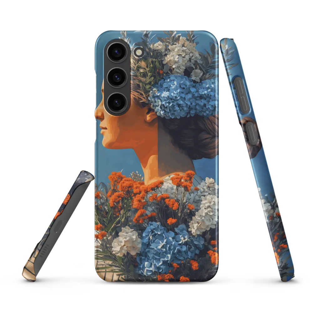 Floral Reverie: A Portrait of Serenity