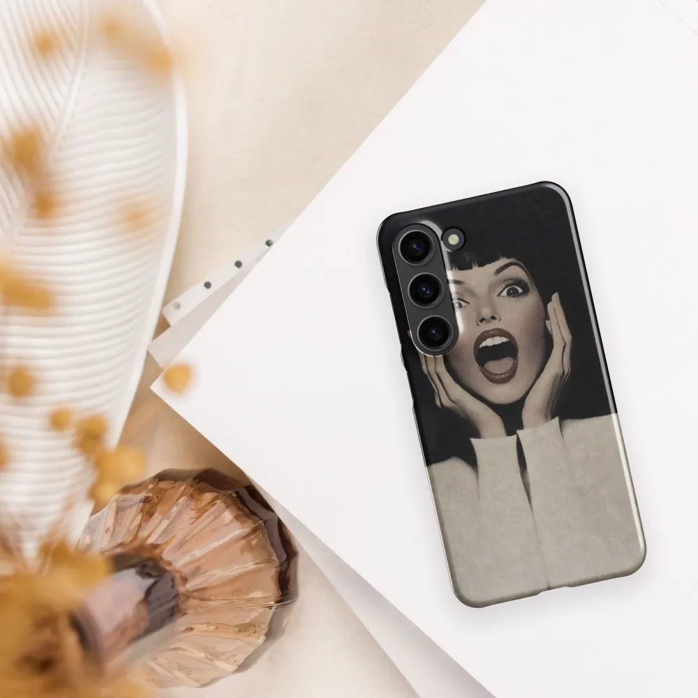 Eloquent Expression | Phone Case |  S23 | Snap Case | Glossy