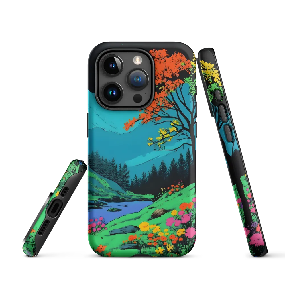 Neon Dreams: A Vibrant Landscape