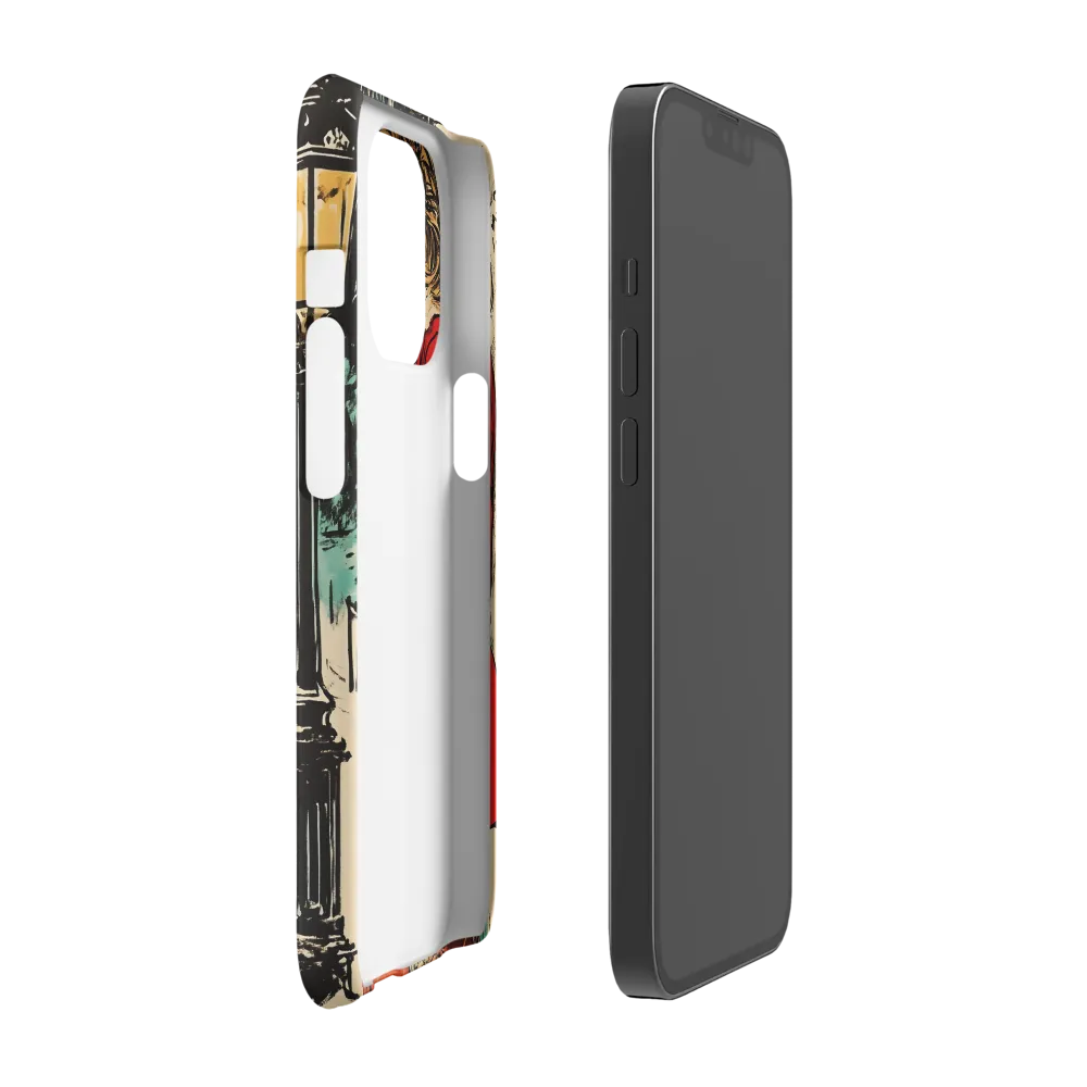 Winter Glamour in Red | Phone Case |  13 Pro | Snap Case | Matte