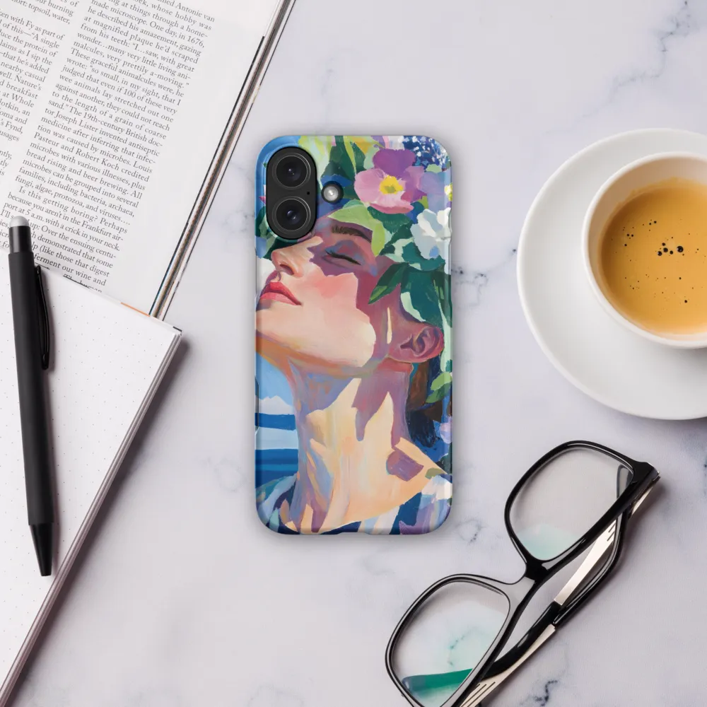 Blossom of Serenity | Phone Case |  16 Plus | Snap Case | Matte
