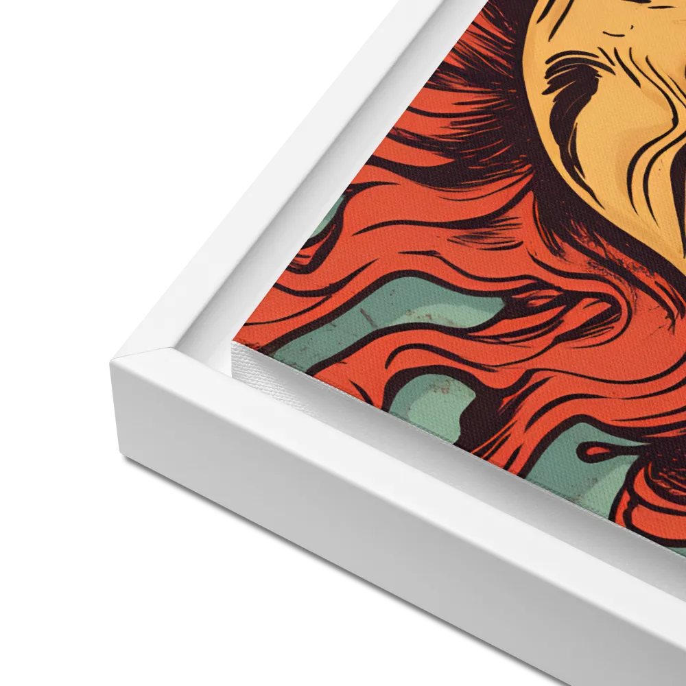 Fury Unleashed | Canvas with White Frame | 16″×20″