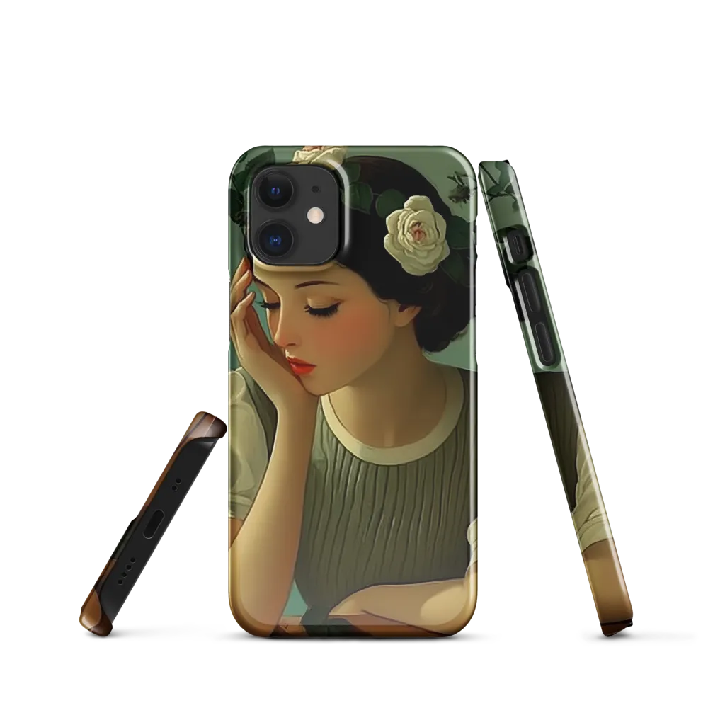 Whispers of Serenity | Phone Case |  12 Mini | Snap Case | Glossy