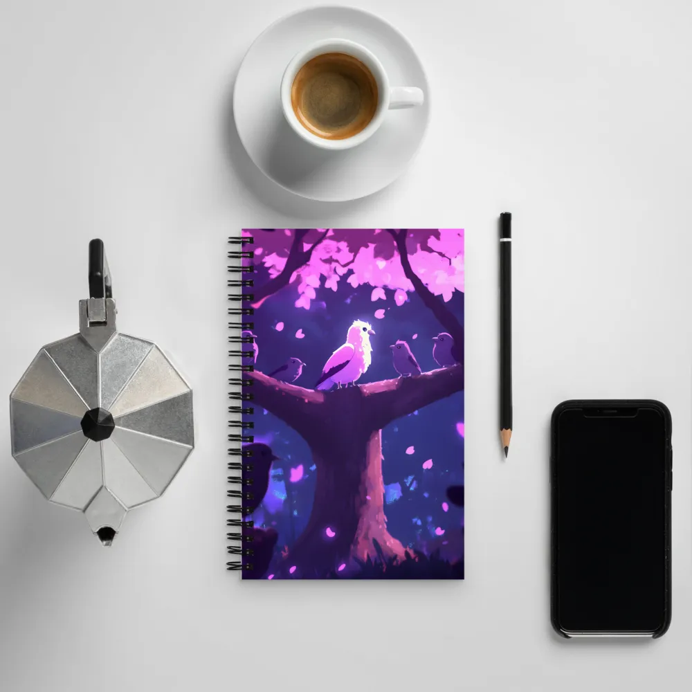 Whispers of the Blossom | Spiral Notebook