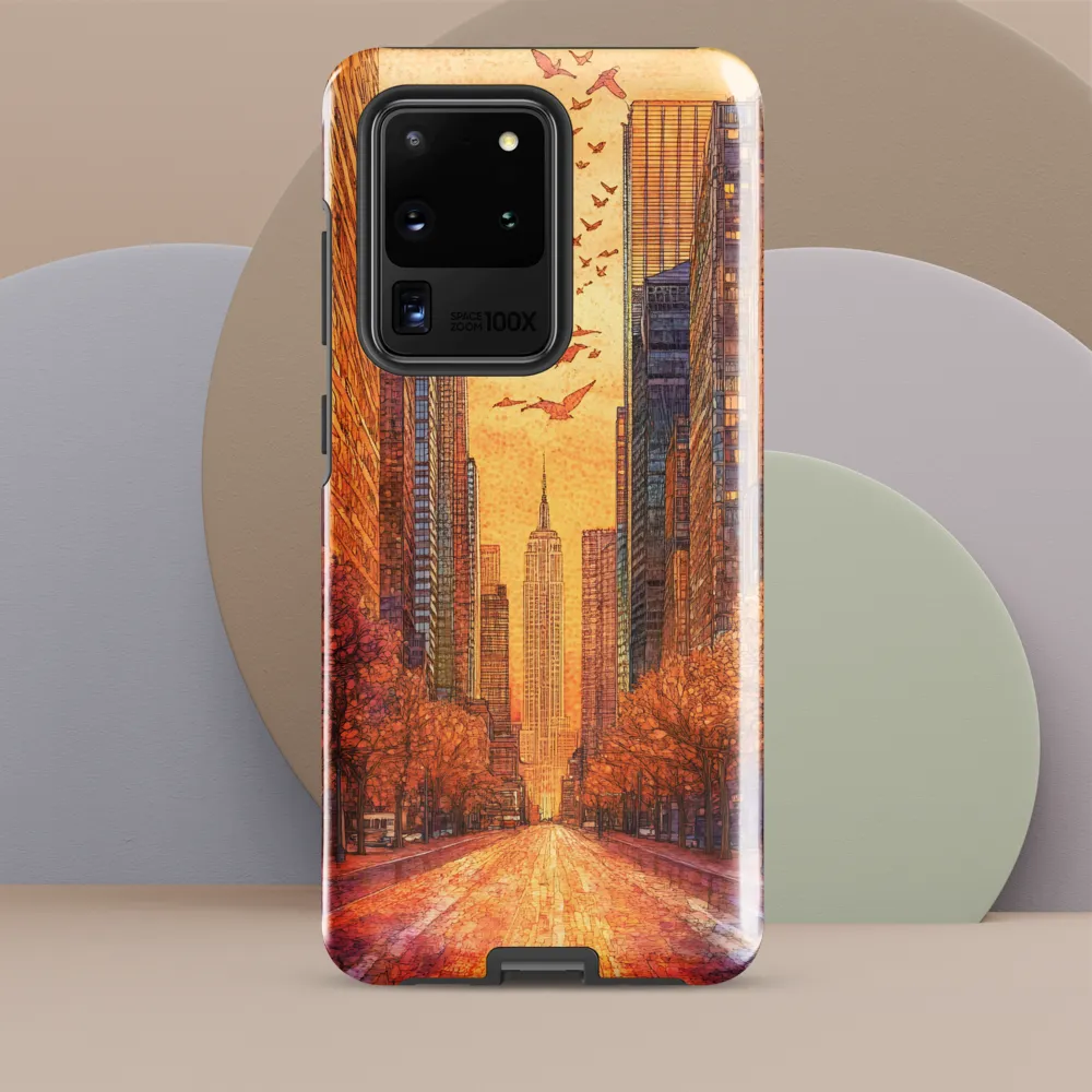 Golden Avenue — Birds Above the Skyline
