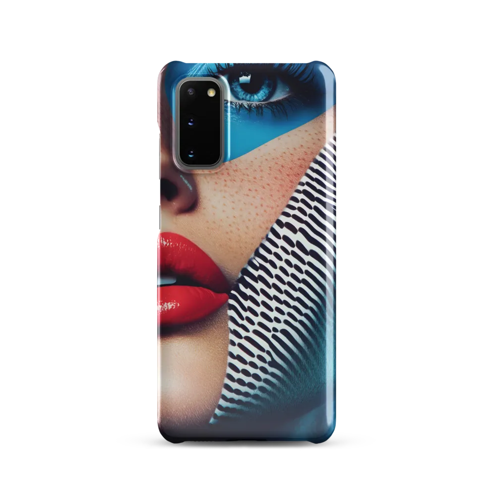 Bold Expressions: A Modern Portrait | Phone Case |  S20 | Snap Case | Glossy