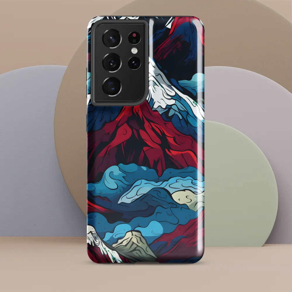 Mountain Majesty: An Abstract Voyage