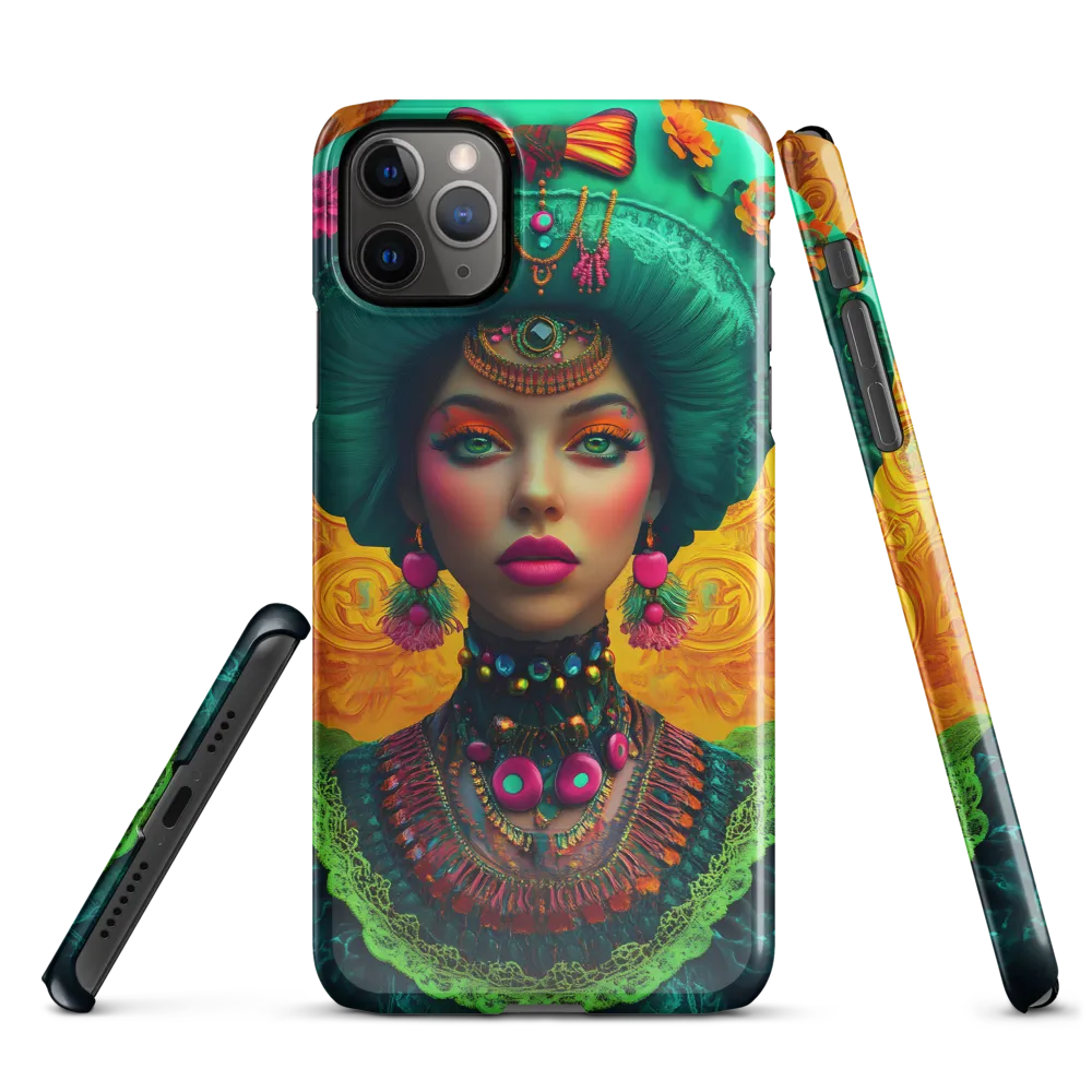 Feminine Elegance in Surreal Splendor | Phone Case |  11 Pro Max | Snap Case | Glossy