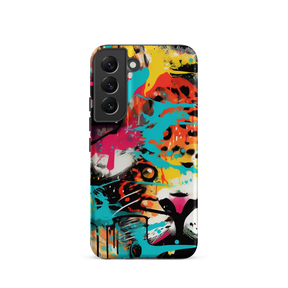 Fierce Fusion: Tiger and Lion in Graffiti
