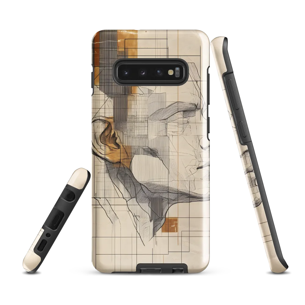 Geometric Reverie | Phone Case |  S10 Plus | Tough Case | Glossy