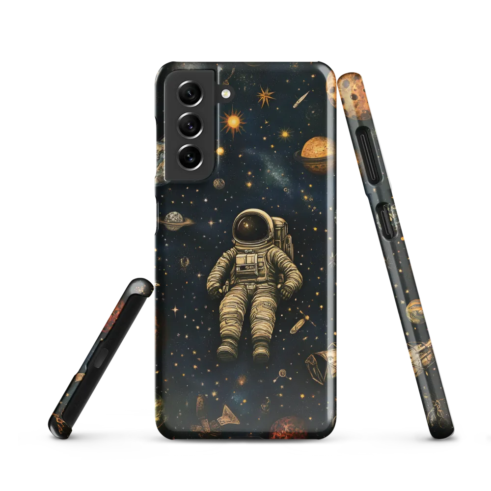 Cosmic Voyage: An Astronaut's Solitude