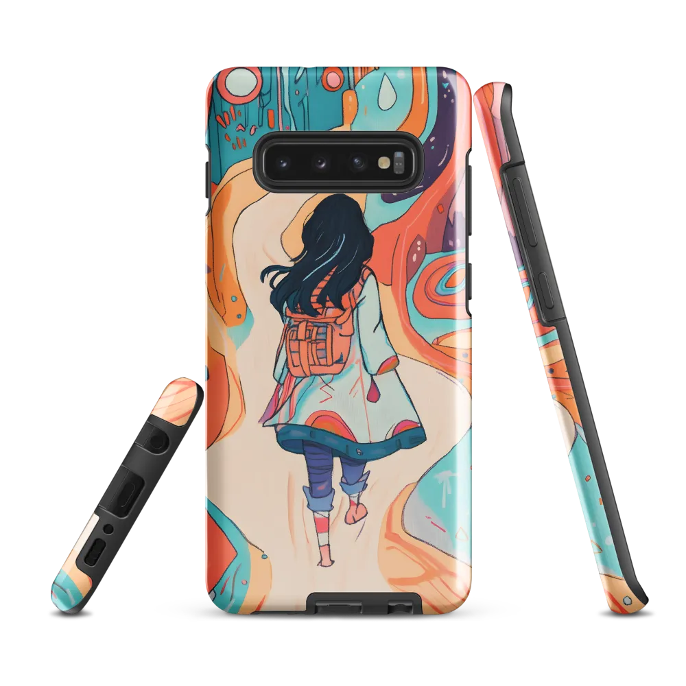 Journey Through a Whimsical Landscape | Phone Case |  S10 Plus | Tough Case | Glossy