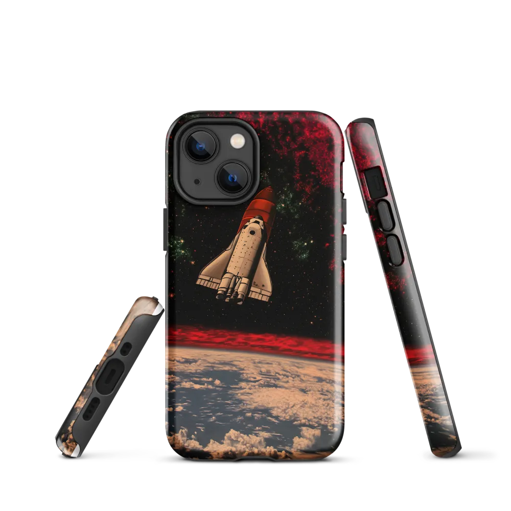 Ascent to the Cosmos | Phone Case |  13 mini | Tough Case | Glossy