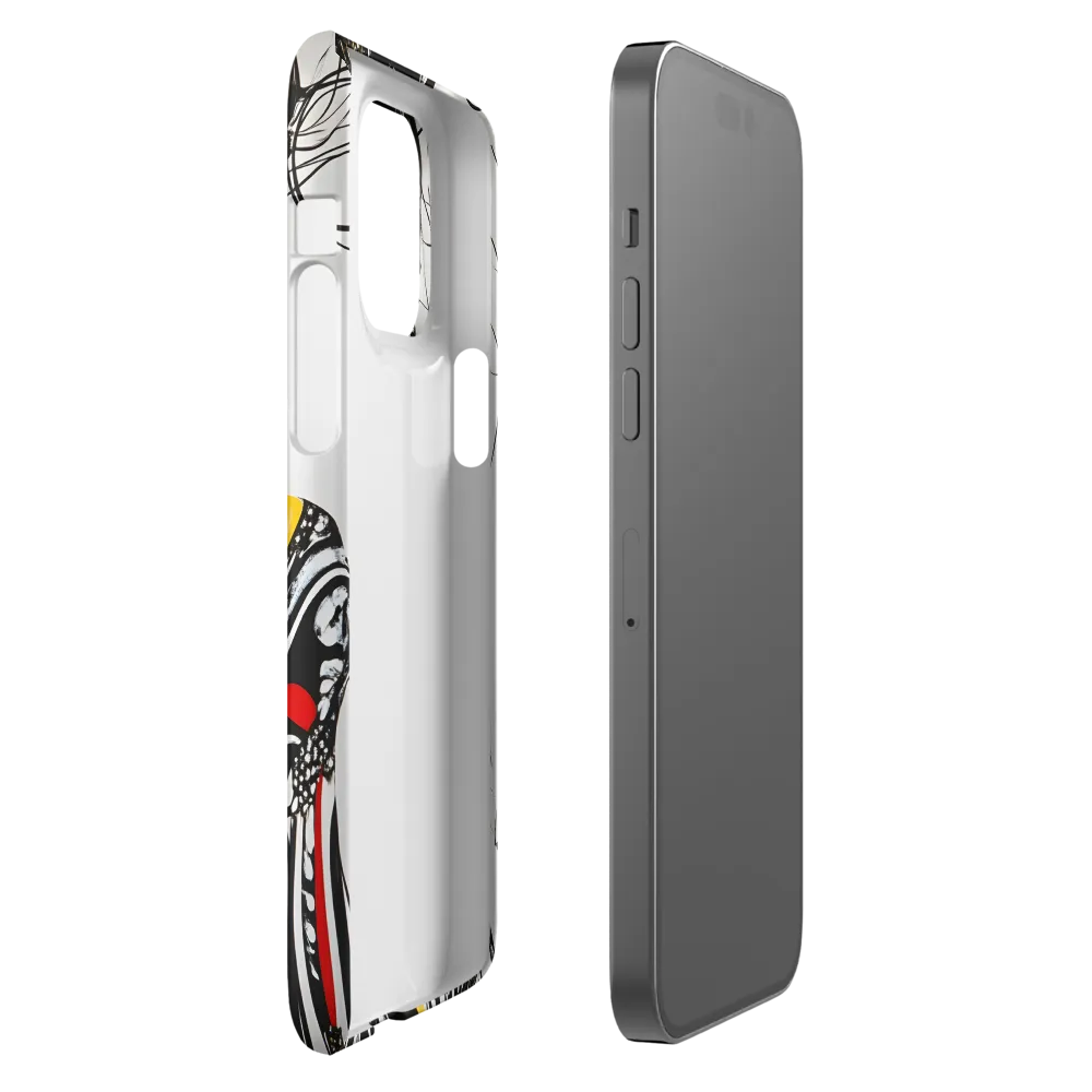 Whispers of the Abstract | Phone Case |  14 Pro Max | Snap Case | Matte