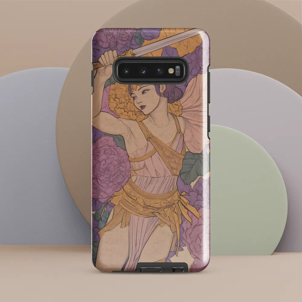 Goddess of Blossoms | Phone Case |  S10 Plus | Tough Case | Glossy