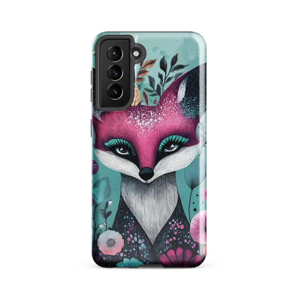 Whimsical Fox Among Blossoms
