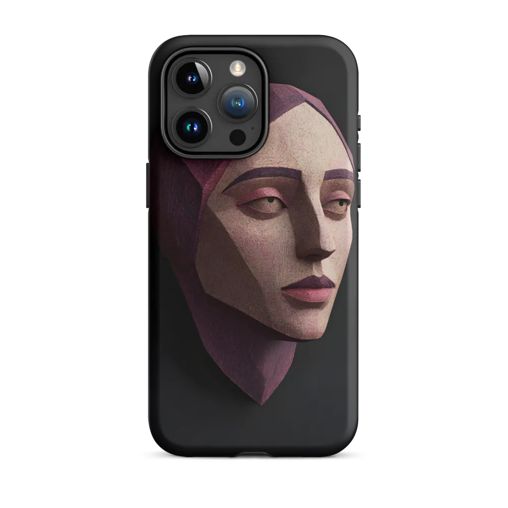 Geometric Elegance: A Contemporary Portrait