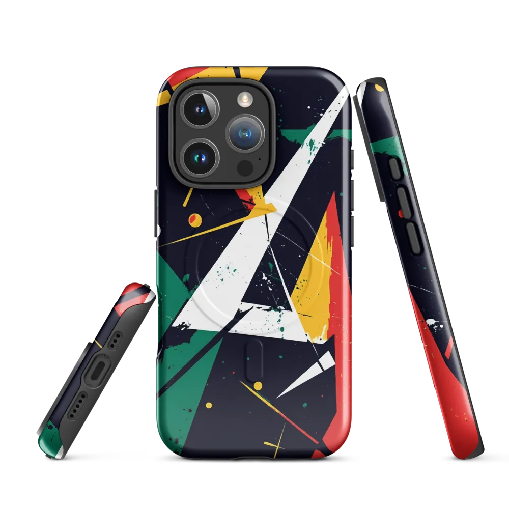Dynamic Geometries | Phone Case |  16 Pro | MagSafe® Tough Case | Glossy