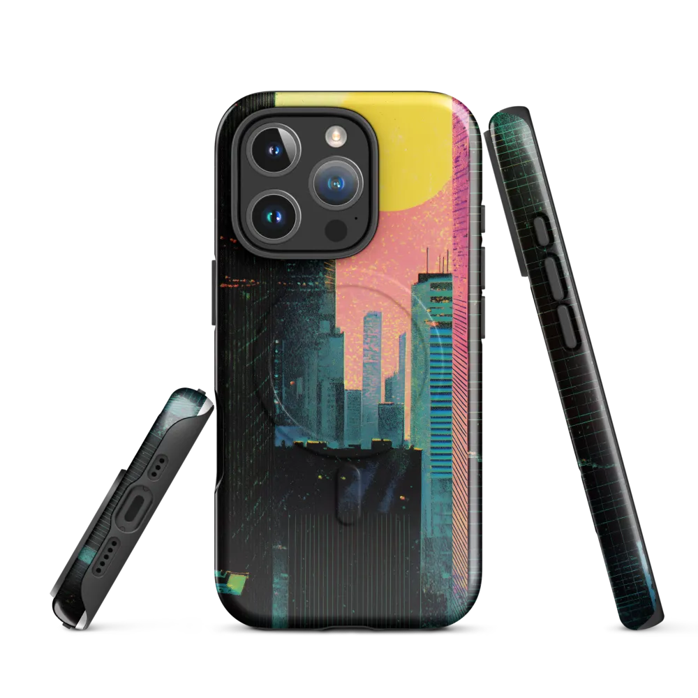 Nostalgic Urban Dreamscape | Phone Case |  16 Pro | MagSafe® Tough Case | Glossy