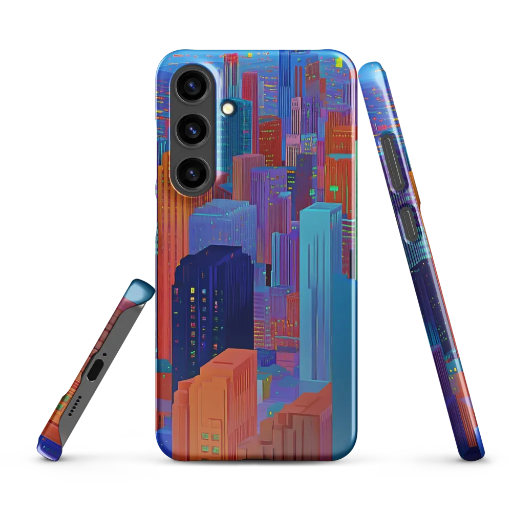 Vibrant Metropolis in Twilight