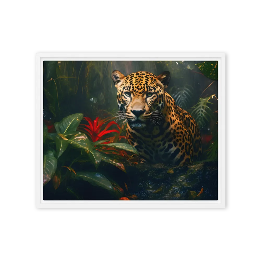 Echoes of the Wild | Canvas with White Frame | 16″×20″