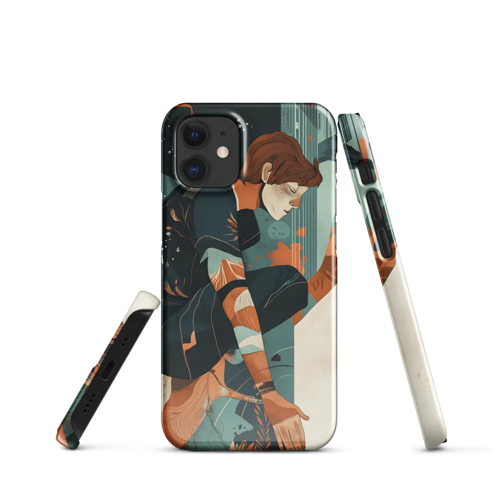 Harmony in Contemplation | Phone Case |  12 Mini | Snap Case | Glossy