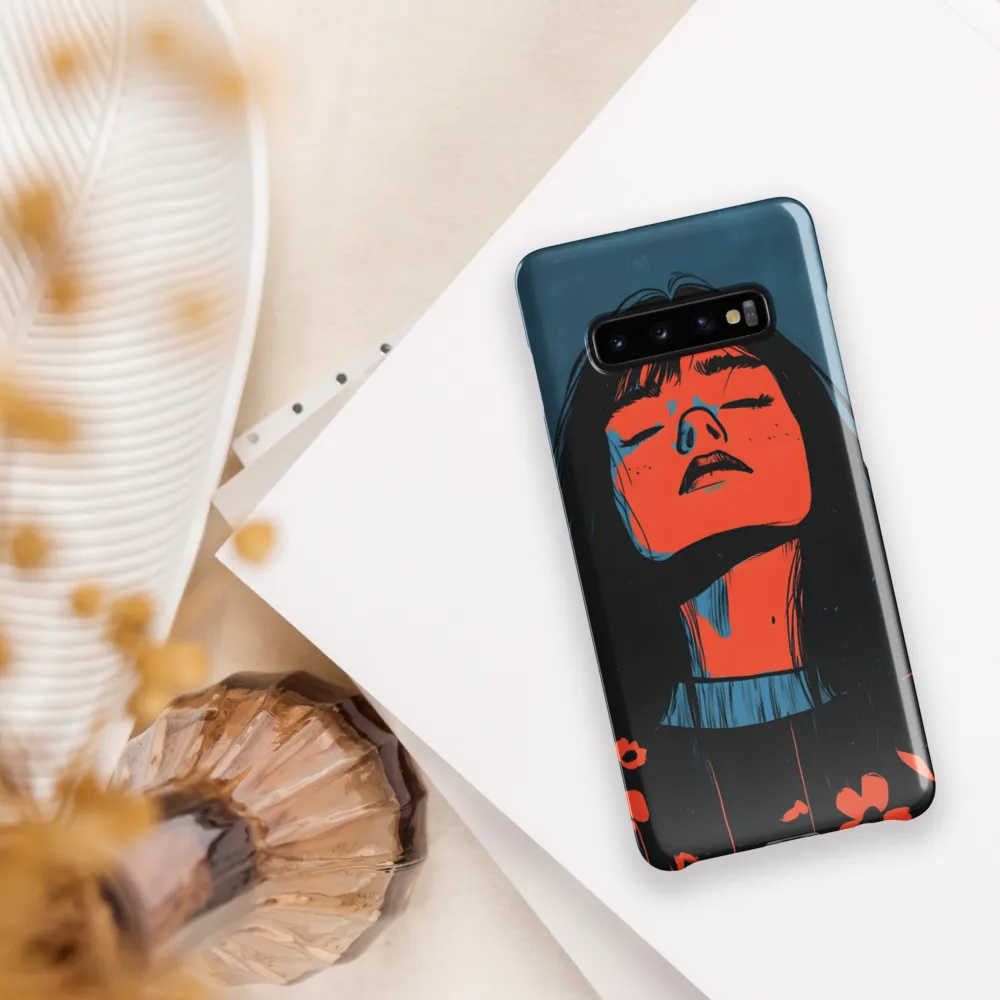 Serene Contemplation | Phone Case |  S10 Plus | Snap Case | Glossy