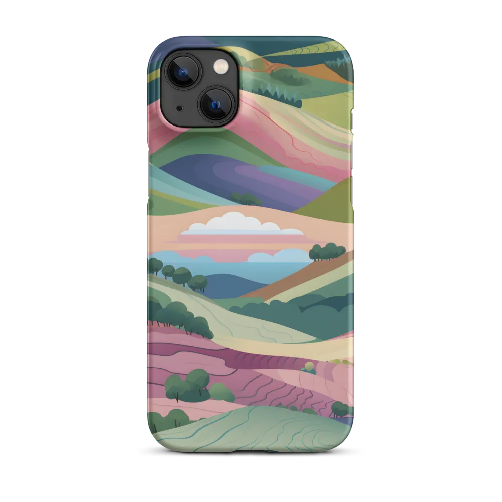 Harmonious Hills | Phone Case |  14 Plus | Snap Case | Matte
