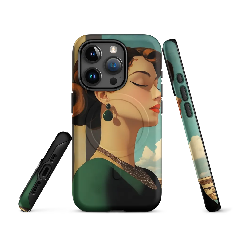Elegance in Art Deco: A Portrait of Grace