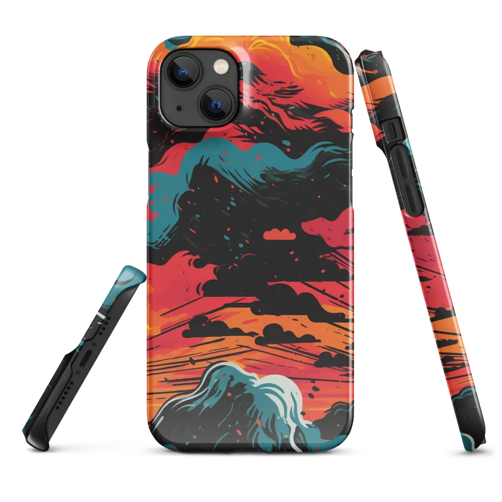 Ethereal Twilight: A Dramatic Landscape in Motion