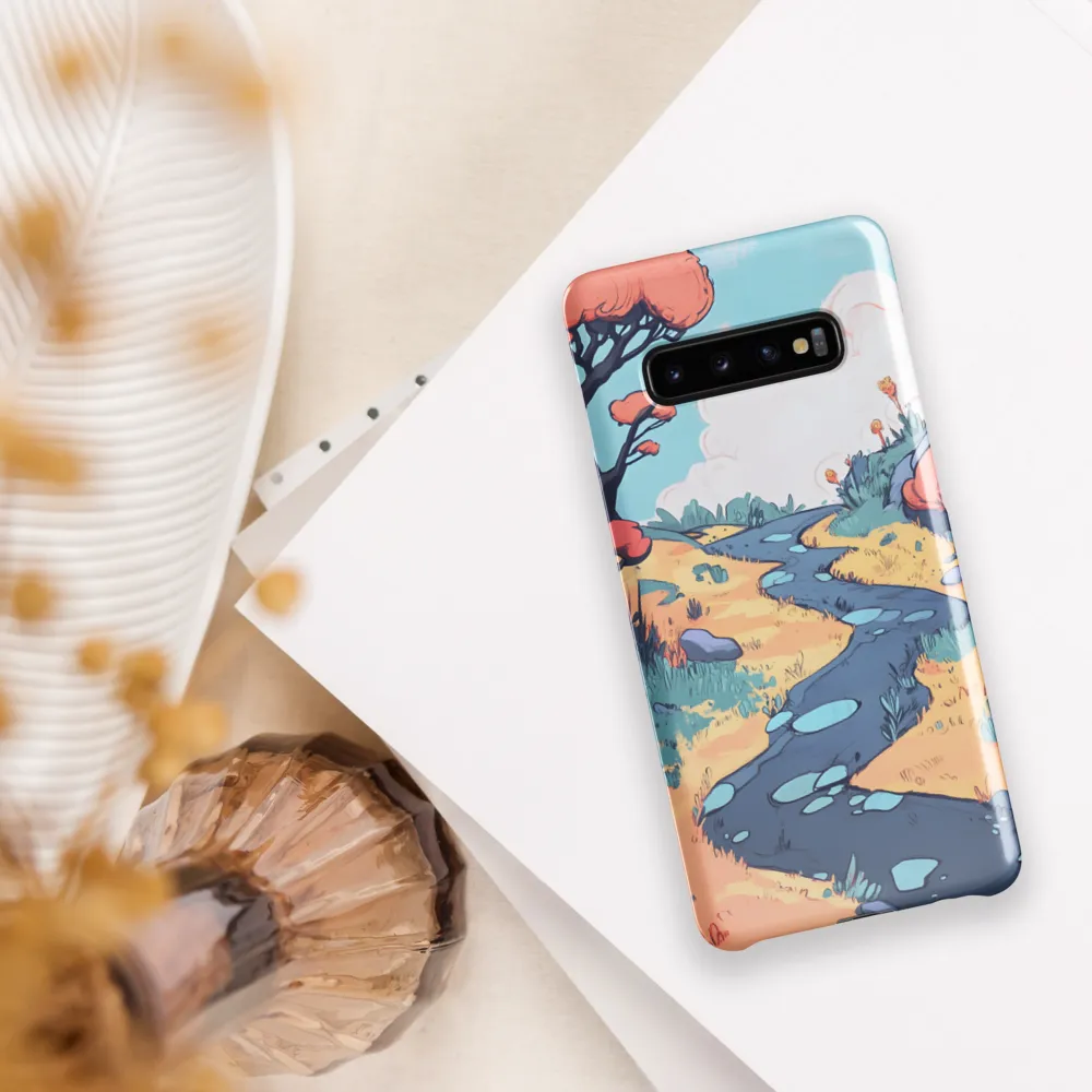 Whimsical Pathway through Enchanted Hills | Phone Case |  S10 Plus | Snap Case | Glossy