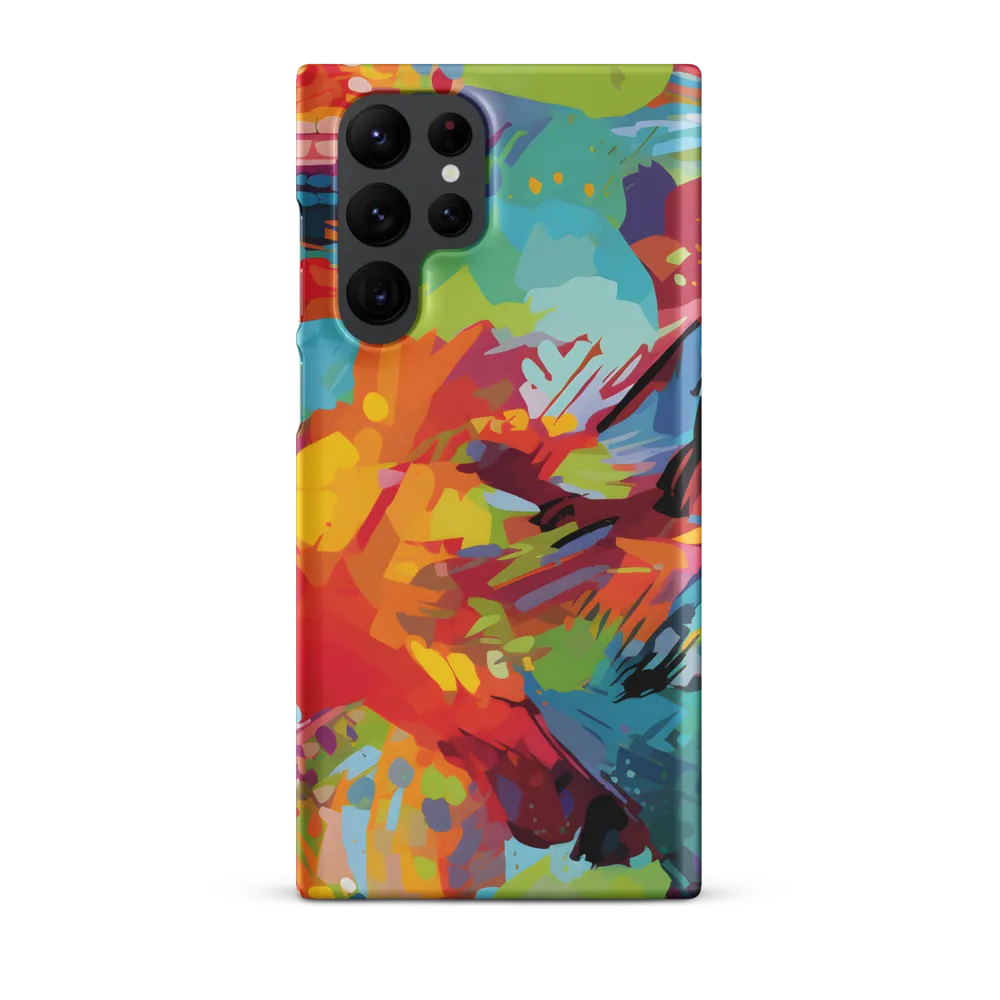 Colorful Lizard: An Abstract Adventure | Phone Case |  S22 Ultra | Snap Case | Matte