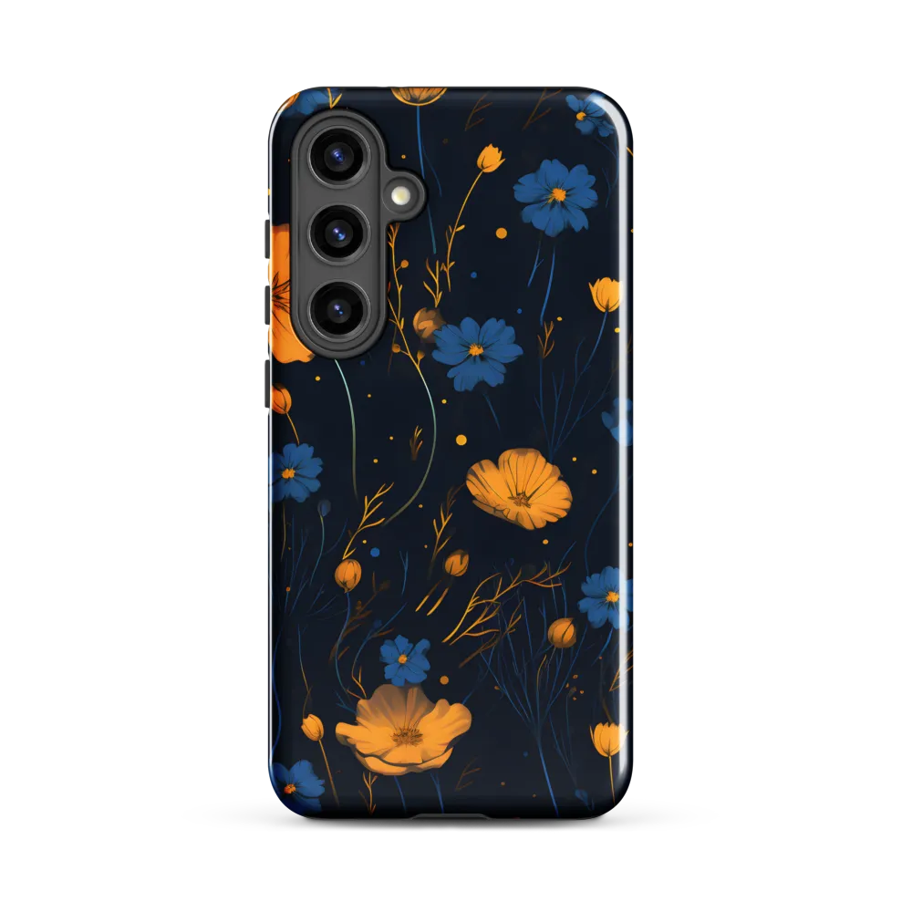 Nocturnal Blossoms | Phone Case |  S24 Plus | Tough Case | Glossy