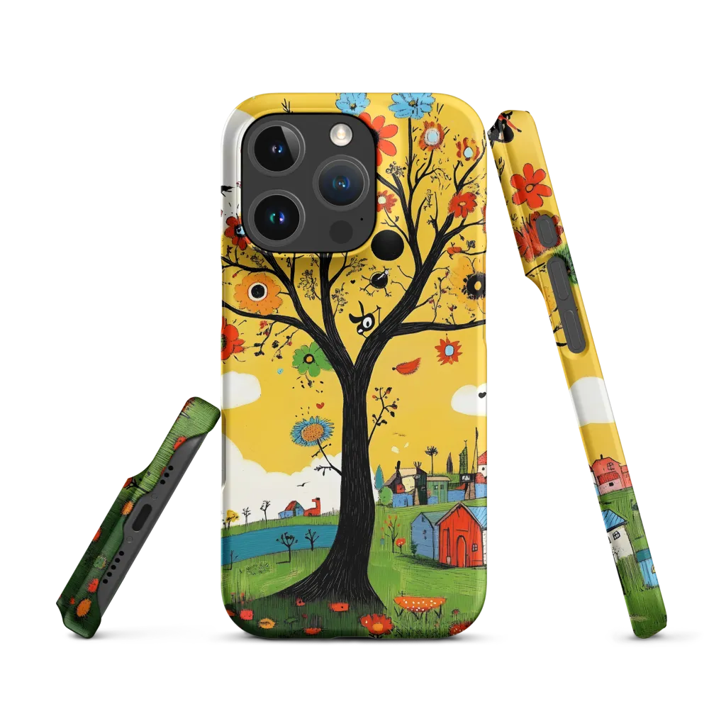Whimsical Blooms of Life | Phone Case |  16 Pro | Snap Case | Matte