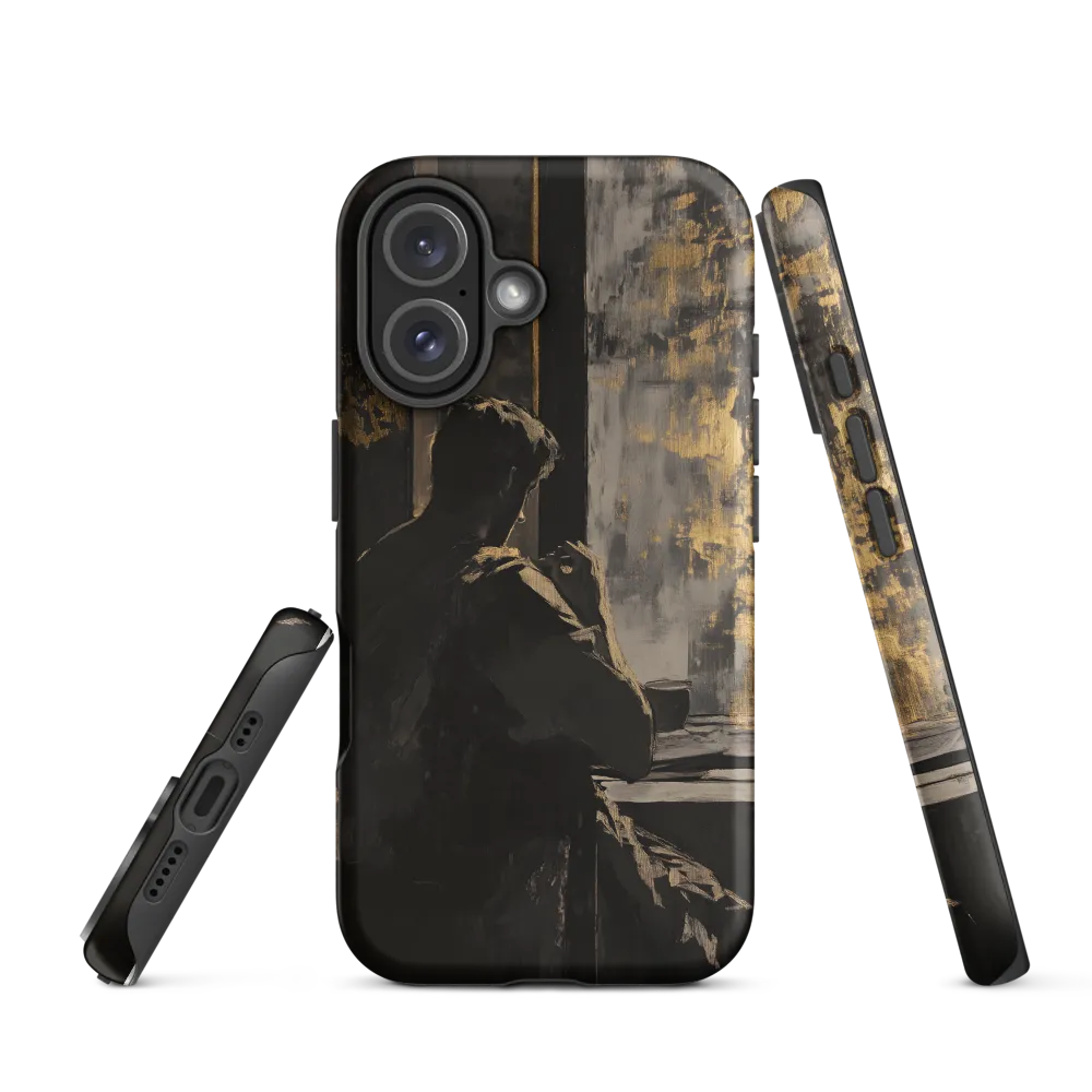 Reflections in Gold | Phone Case |  16 | Tough Case | Matte