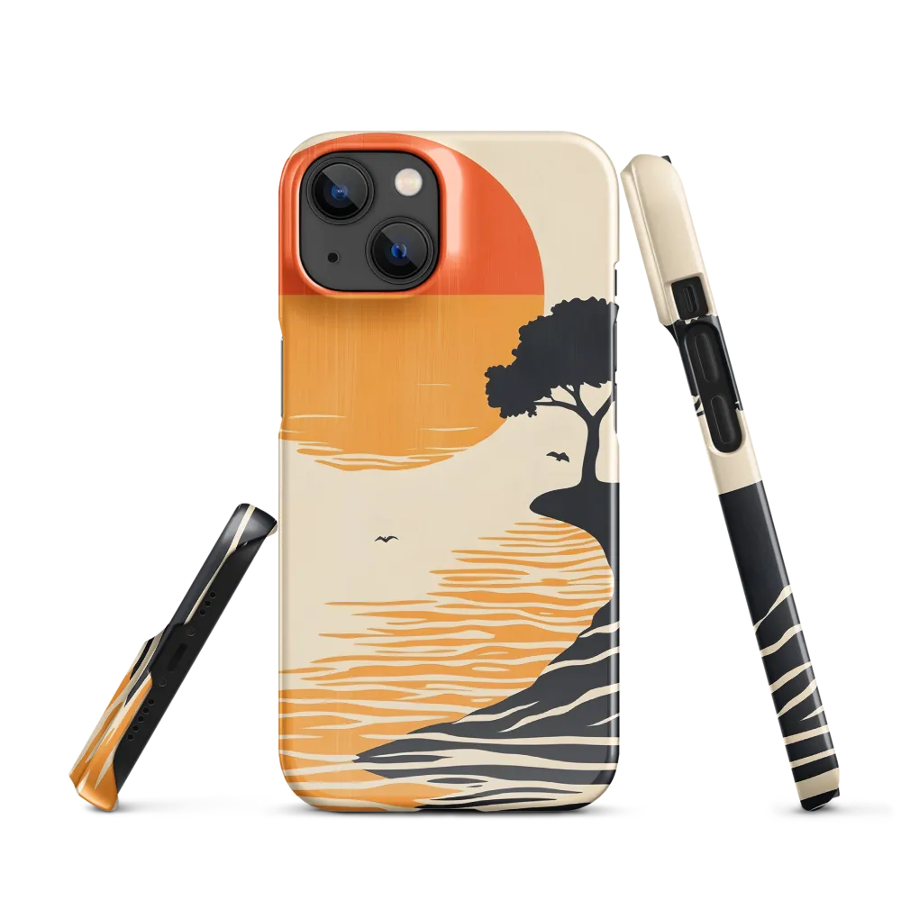 Serene Sunset | Phone Case |  14 | Snap Case | Glossy