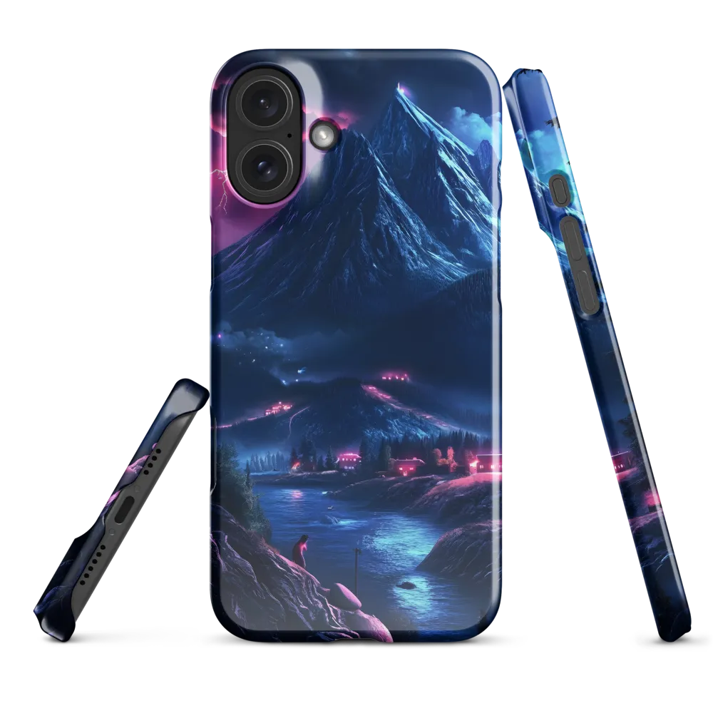 Mystical Storm Beneath the Peak | Phone Case |  16 Plus | Snap Case | Glossy