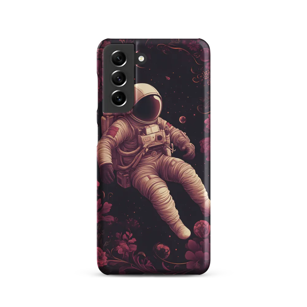 Cosmic Bloom: An Astronaut's Journey
