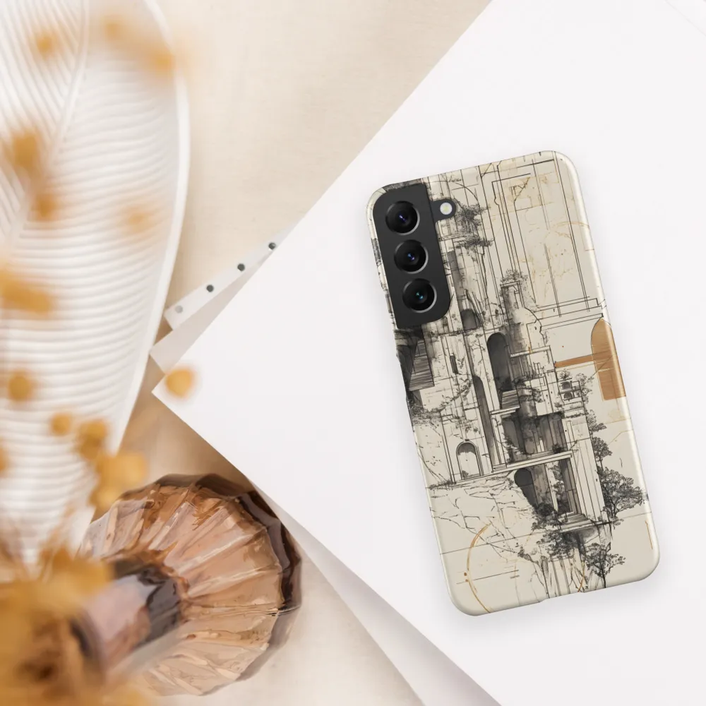 Ethereal Architectures | Phone Case |  S22 Plus | Snap Case | Matte
