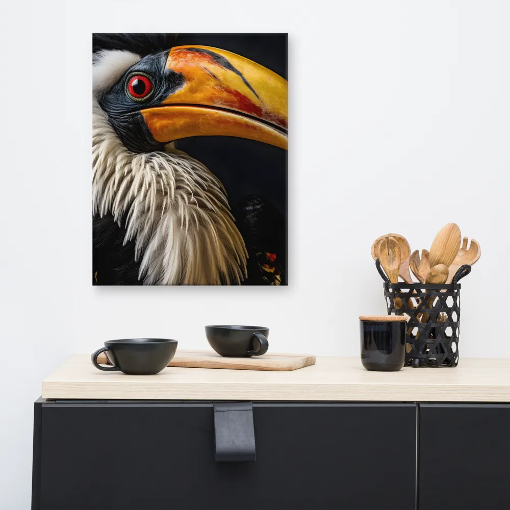 Majestic Hornbill Portrait