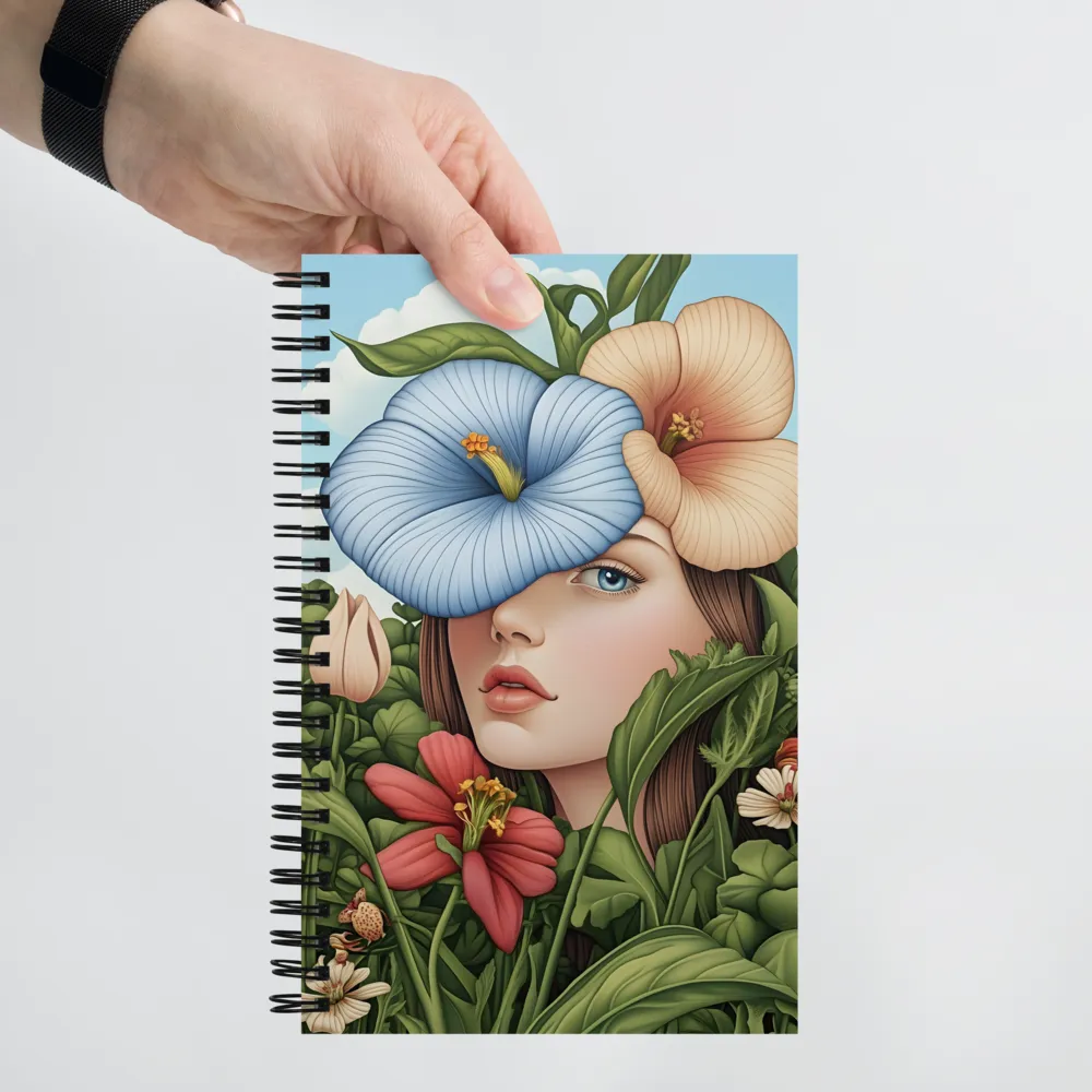 Harmony in Bloom | Spiral Notebook