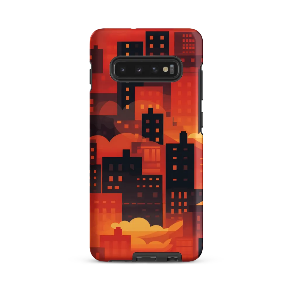 Radiance of the Urban Horizon | Phone Case |  S10 Plus | Tough Case | Matte