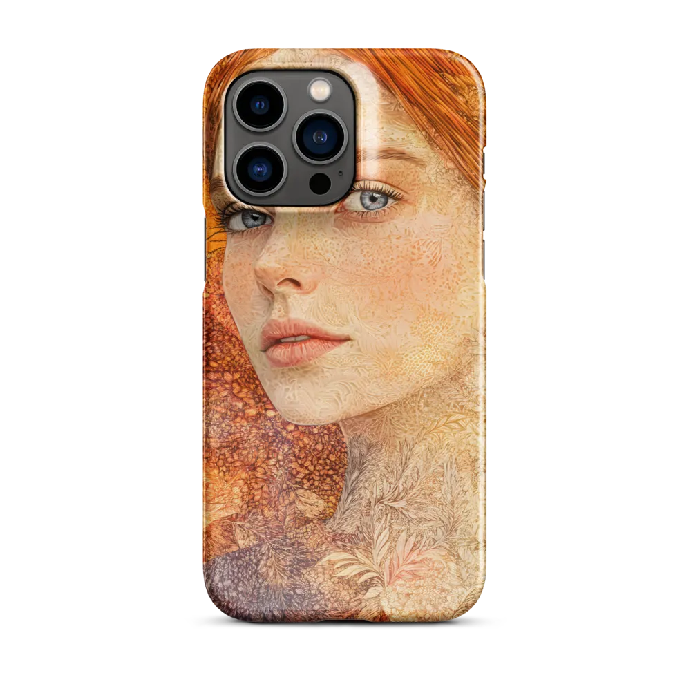 Embracing Autumn's Glow | Phone Case |  14 Pro Max | Snap Case | Glossy