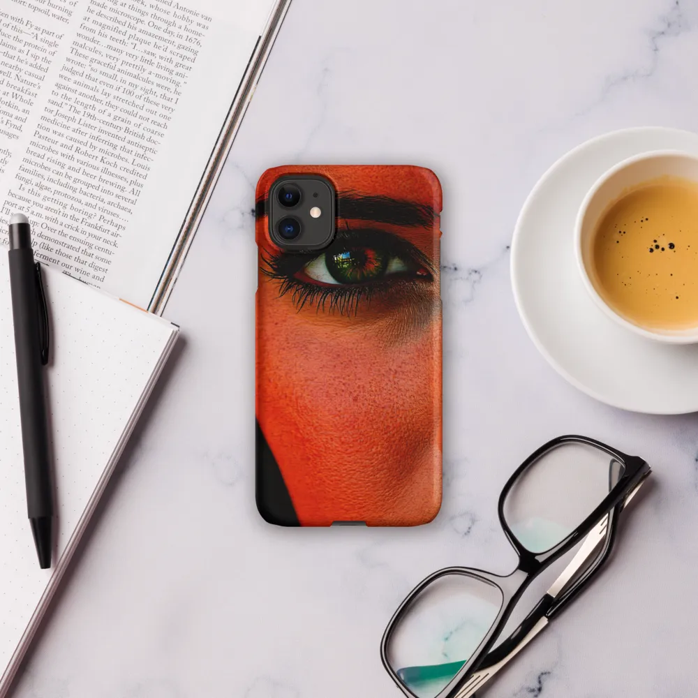 Gaze of Intensity | Phone Case |  11 | Snap Case | Matte